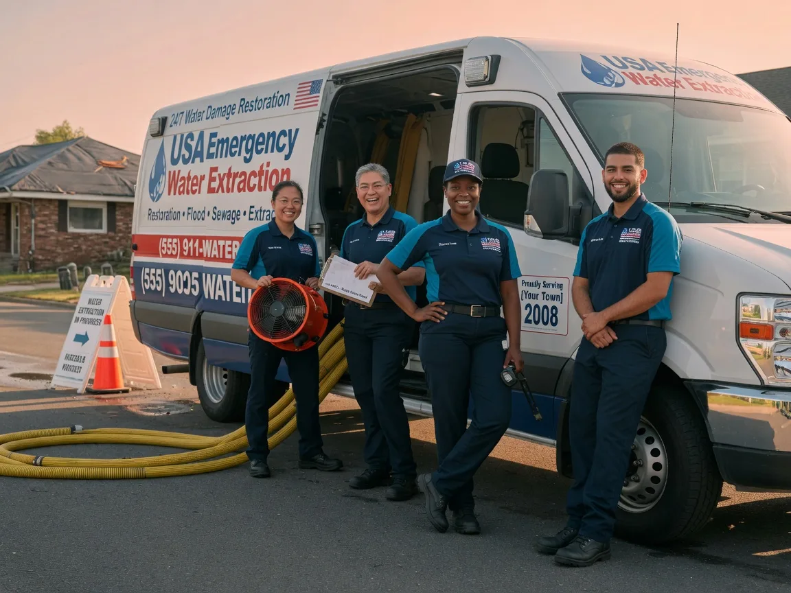 Emergency Water Removal company in Camino, CA